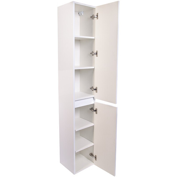 КОЛОННА НАПОЛЬНАЯ УНИВЕРСАЛЬНАЯ STYLE LINE "ДАЛЛАС" Б/КОРЗИНЫ, ЛЮКС БЕЛАЯ, PLUS, ЭМАЛЬ