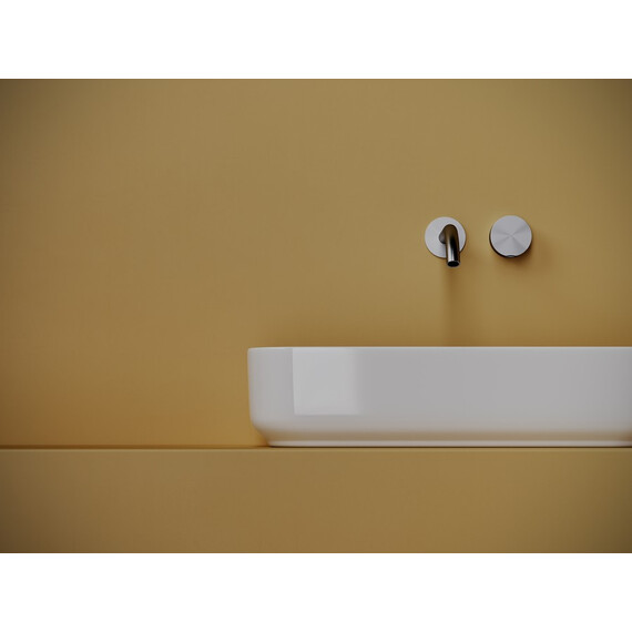 УМЫВАЛЬНИК ЧАША НАКЛАДНАЯ ПРЯМОУГОЛЬНАЯ CERAMICA NOVA ELEMENT 605X375X145 ММ