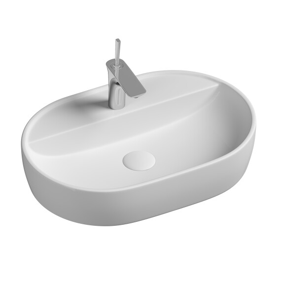 УМЫВАЛЬНИК НАКЛАДНОЙ CERAMICA NOVA ELEMENT 600X400X125 ММ