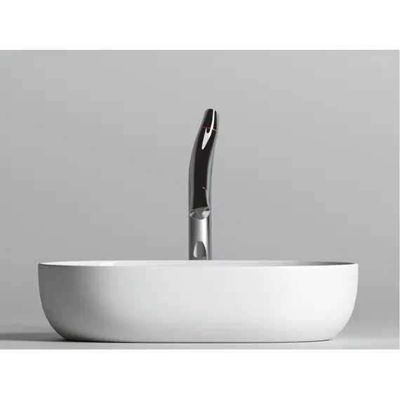 УМЫВАЛЬНИК ЧАША НАКЛАДНАЯ ОВАЛЬНАЯ CERAMICA NOVA ELEMENT 600X415X135 ММ