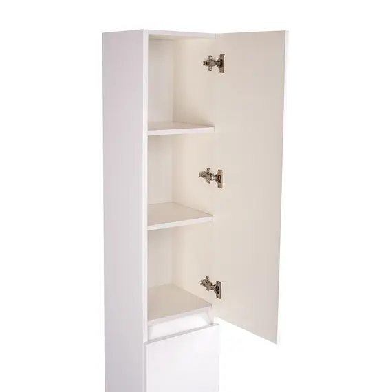 КОЛОННА НАПОЛЬНАЯ УНИВЕРСАЛЬНАЯ STYLE LINE "ДАЛЛАС" Б/КОРЗИНЫ, ЛЮКС БЕЛАЯ, PLUS, ЭМАЛЬ