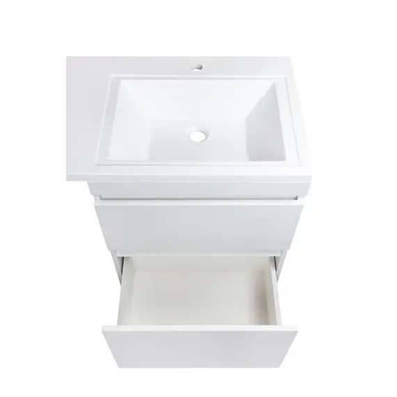 ТУМБА НАПОЛЬНАЯ STYLE LINE "ДАЛЛАС 120", 2 ЯЩИКА, ЛЮКС БЕЛАЯ, PLUS, ЭМАЛЬ