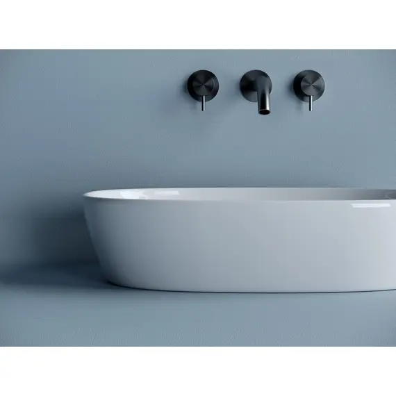 УМЫВАЛЬНИК ЧАША НАКЛАДНАЯ ОВАЛЬНАЯ CERAMICA NOVA ELEMENT 600X380X140 ММ