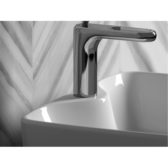 УМЫВАЛЬНИК ЧАША НАКЛАДНАЯ ПРЯМОУГОЛЬНАЯ CERAMICA NOVA ELEMENT 480X370X130 ММ