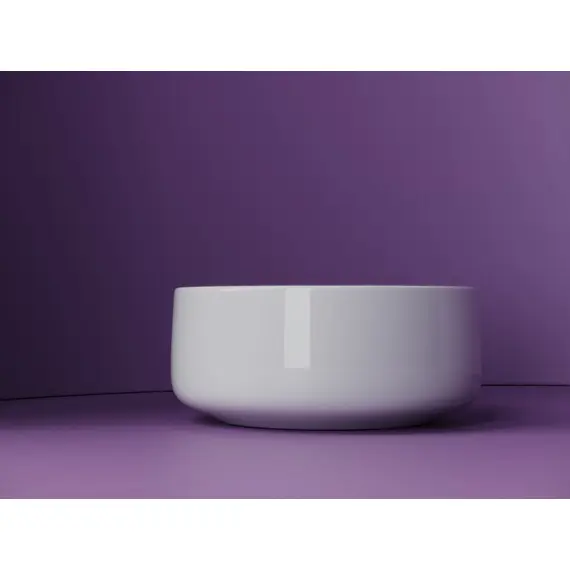 УМЫВАЛЬНИК ЧАША НАКЛАДНАЯ КРУГЛАЯ CERAMICA NOVA ELEMENT 355X355X150 ММ