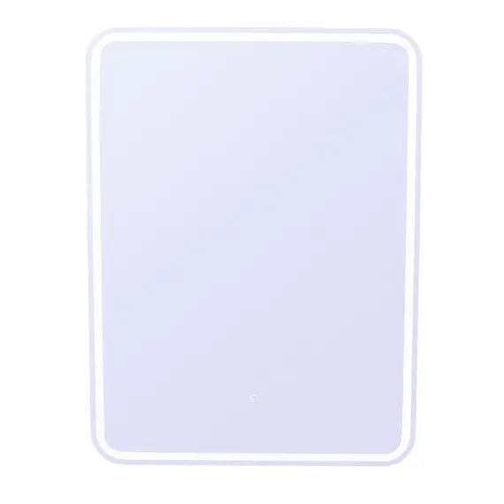 ЗЕРКАЛО-ШКАФ STYLE LINE "КАРЕ 50X80" С ПОДСВЕТКОЙ, СЕНСОР НА ЗЕРКАЛЕ