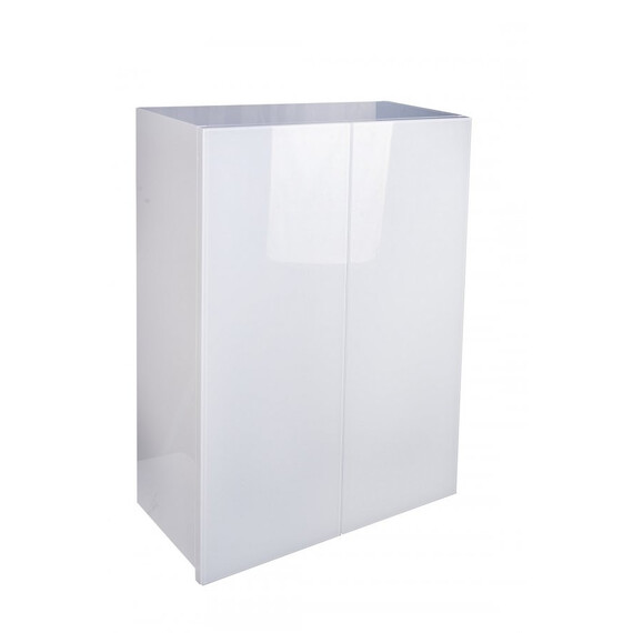 ПОДВЕСНОЙ ШКАФ STYLE LINE "ДАЙМОНД 600X800" ЛЮКС БЕЛЫЙ, PLUS