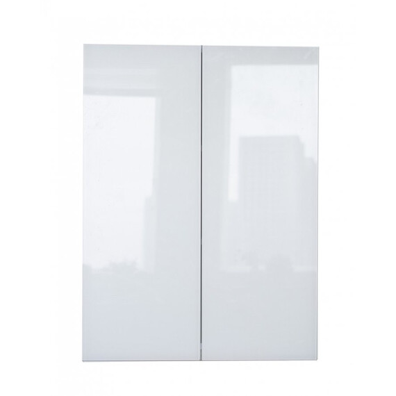 ПОДВЕСНОЙ ШКАФ STYLE LINE "ДАЙМОНД 600X800" ЛЮКС БЕЛЫЙ, PLUS