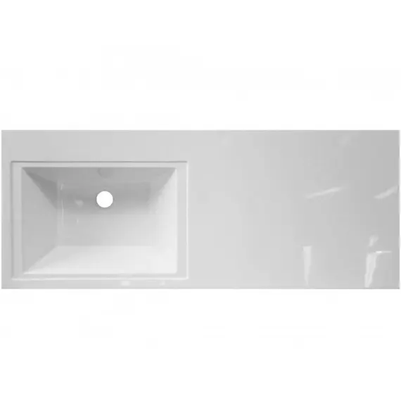 ТУМБА НАПОЛЬНАЯ STYLE LINE "ДАЛЛАС 140", 2 ЯЩИКА, ЛЮКС БЕЛАЯ, PLUS