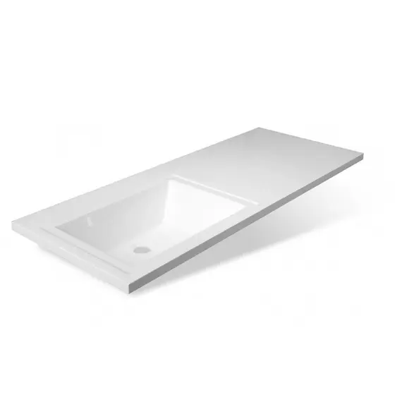 ТУМБА НАПОЛЬНАЯ STYLE LINE "ДАЛЛАС 140", 2 ЯЩИКА, ЛЮКС БЕЛАЯ, PLUS