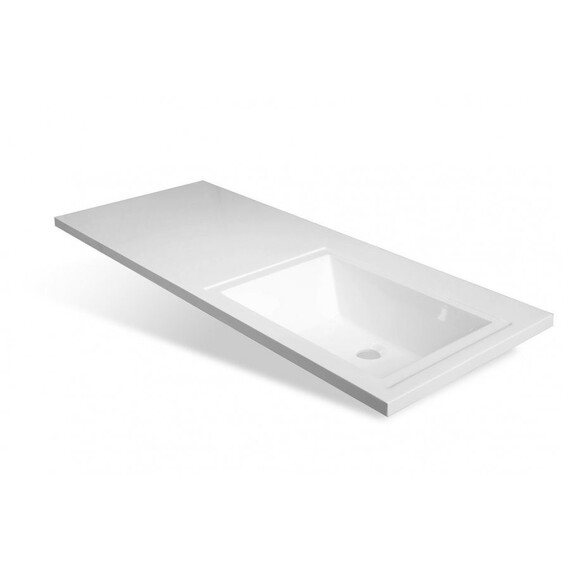 ТУМБА НАПОЛЬНАЯ STYLE LINE "ДАЛЛАС 130", 3 ЯЩИКА, ЛЮКС БЕЛАЯ, PLUS