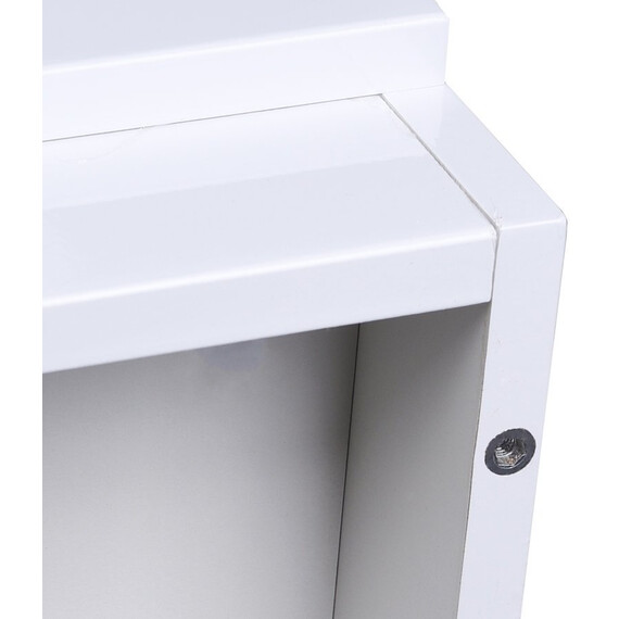 ТУМБА НАПОЛЬНАЯ STYLE LINE "ДАЛЛАС 150", 3 ЯЩИКА, ЛЮКС БЕЛАЯ, PLUS