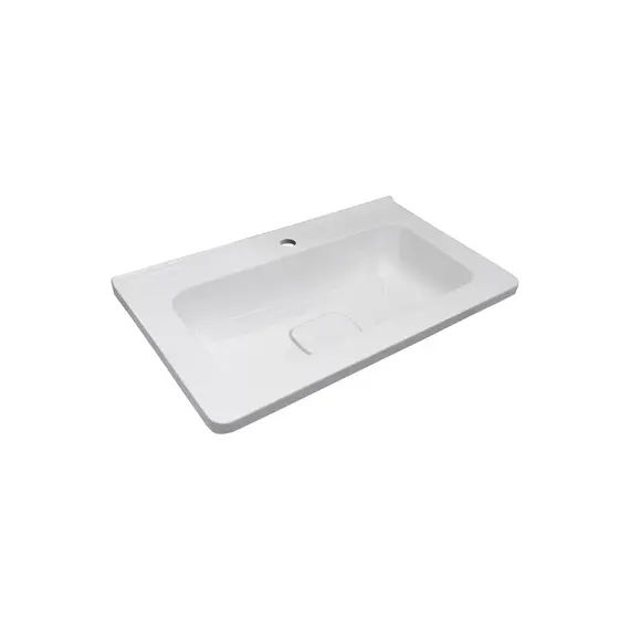 ТУМБА НАПОЛЬНАЯ STYLE LINE "БЕРГАМО МИНИ 60" (2 ЯЩ.) ЛЮКС АНТИСКРЕЙТЧ БЕЛЫЙ, PLUS