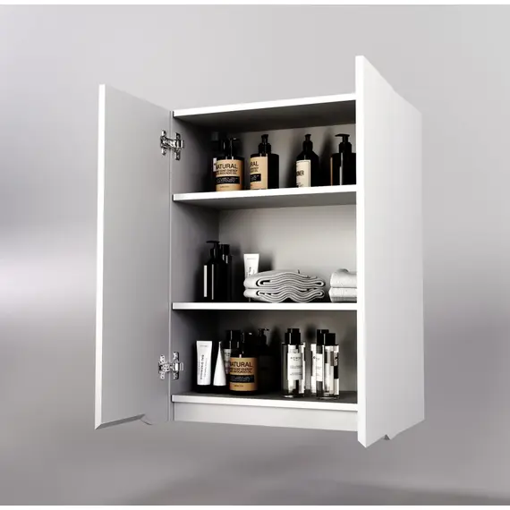 ПОДВЕСНОЙ ШКАФ STYLE LINE "МАРЕЛЛА МИНИ 600" ЛЮКС АНТИСКРЕЙТЧ БЕЛЫЙ МАТОВЫЙ, PLUS