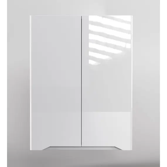 ПОДВЕСНОЙ ШКАФ STYLE LINE "МАРЕЛЛА МИНИ 600" ЛЮКС АНТИСКРЕЙТЧ БЕЛЫЙ ГЛЯНЕЦ, PLUS