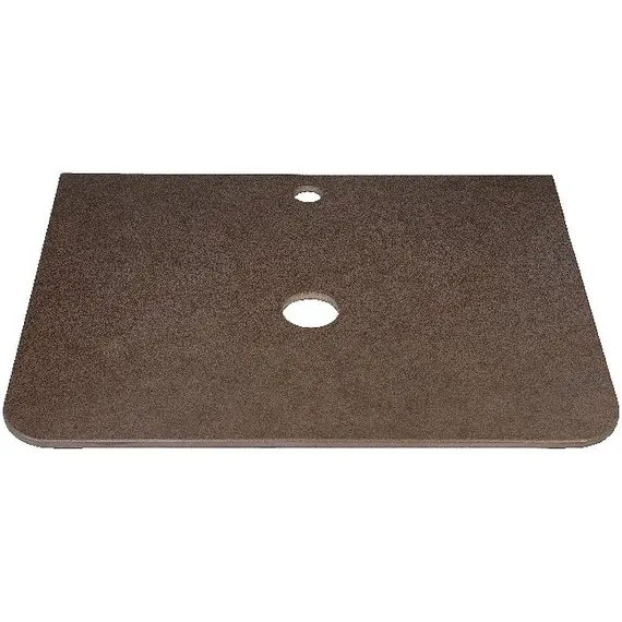 СТОЛЕШНИЦА КЕРАМОГРАНИТ ПОД ТУМБУ STYLE LINE "АТЛАНТИКА 60" MI03, ЦВЕТ БЕЖЕВЫЙ ТЁМНЫЙ