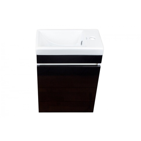 ТУМБА ПОДВЕСНАЯ STYLE LINE "COMPACT", COMO 40, ЛЮКС ЧЕРНЫЙ