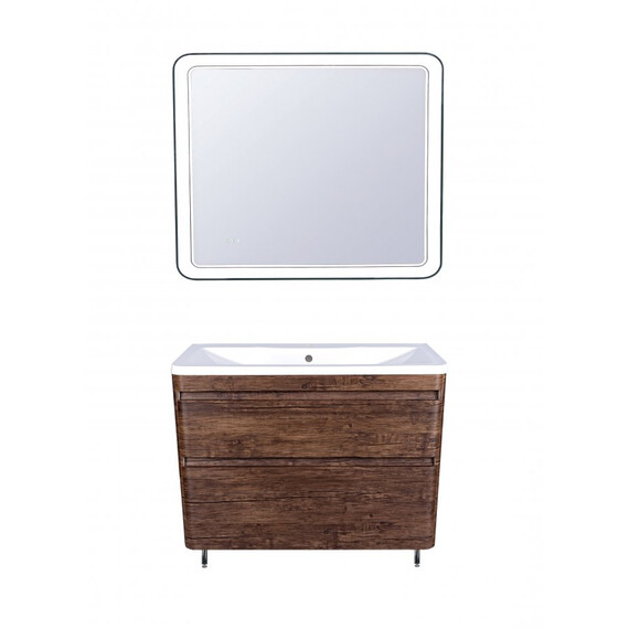 ТУМБА НАПОЛЬНАЯ STYLE LINE "АТЛАНТИКА 100", ЛЮКС СТАРОЕ ДЕРЕВО, PLUS