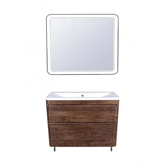 ТУМБА НАПОЛЬНАЯ STYLE LINE "АТЛАНТИКА 100", ЛЮКС СТАРОЕ ДЕРЕВО, PLUS