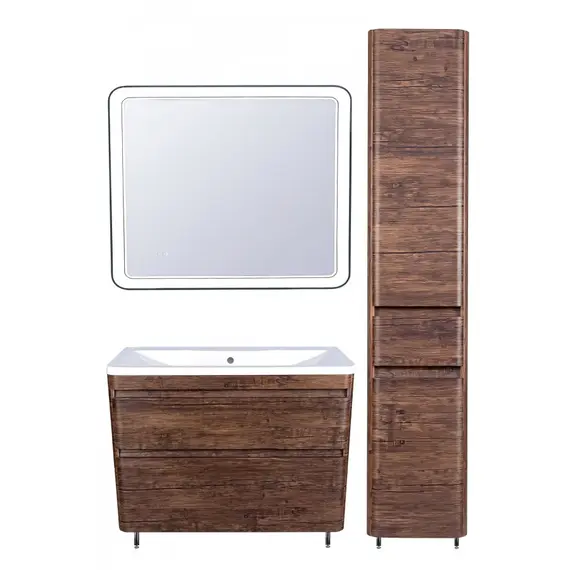 ТУМБА НАПОЛЬНАЯ STYLE LINE "АТЛАНТИКА 100", ЛЮКС СТАРОЕ ДЕРЕВО, PLUS