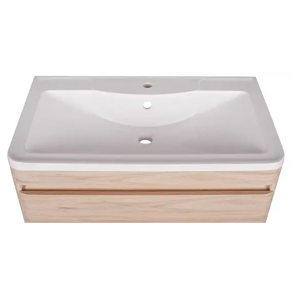 ТУМБА НАПОЛЬНАЯ STYLE LINE "АТЛАНТИКА 80", ЛЮКС ЯСЕНЬ ПЕРЛАМУТР, PLUS