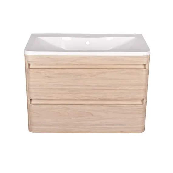 ТУМБА ПОДВЕСНАЯ STYLE LINE "АТЛАНТИКА 100", ЛЮКС ЯСЕНЬ ПЕРЛАМУТР, PLUS