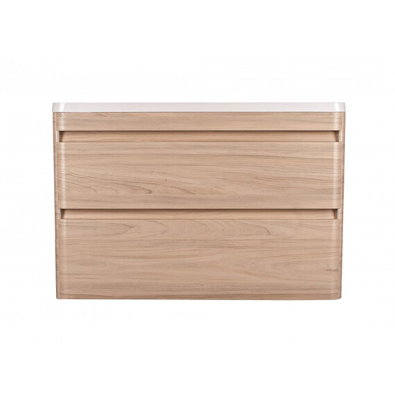 ТУМБА ПОДВЕСНАЯ STYLE LINE "АТЛАНТИКА 100", ЛЮКС ЯСЕНЬ ПЕРЛАМУТР, PLUS