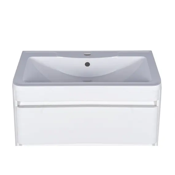 ТУМБА ПОДВЕСНАЯ STYLE LINE "АТЛАНТИКА 80", ЛЮКС АНТИСКРЕЙЧ, PLUS