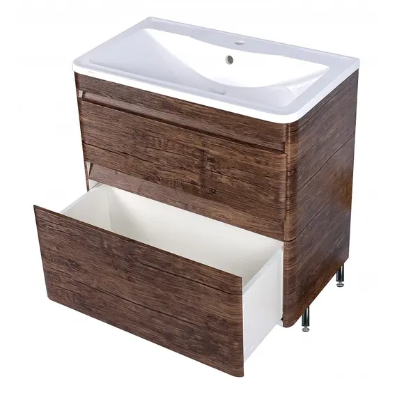 ТУМБА НАПОЛЬНАЯ STYLE LINE "АТЛАНТИКА 60", ЛЮКС СТАРОЕ ДЕРЕВО, PLUS