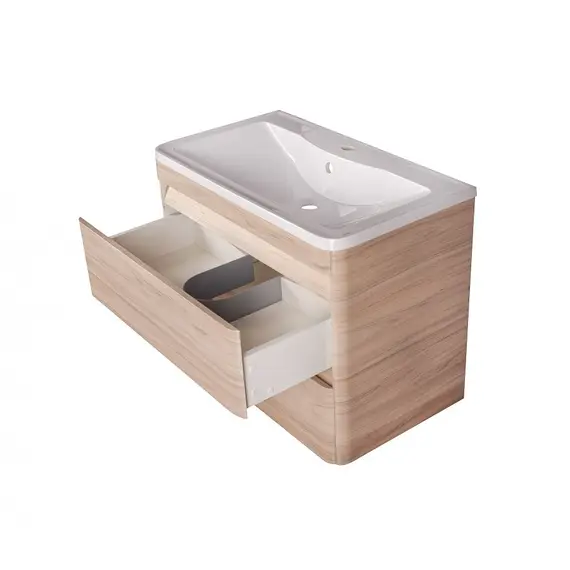 ТУМБА ПОДВЕСНАЯ STYLE LINE "АТЛАНТИКА 60", ЛЮКС ЯСЕНЬ ПЕРЛАМУТР, PLUS