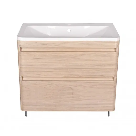 ТУМБА НАПОЛЬНАЯ STYLE LINE "АТЛАНТИКА 90", ЛЮКС  ЯСЕНЬ ПЕРЛАМУТР, PLUS