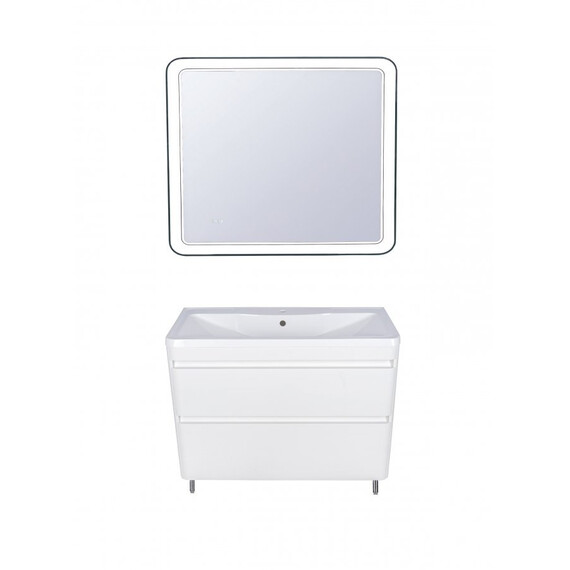 ТУМБА НАПОЛЬНАЯ STYLE LINE "АТЛАНТИКА 90", ЛЮКС АНТИСКРЕЙЧ, PLUS