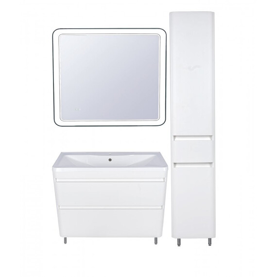 ТУМБА НАПОЛЬНАЯ STYLE LINE "АТЛАНТИКА 90", ЛЮКС АНТИСКРЕЙЧ, PLUS