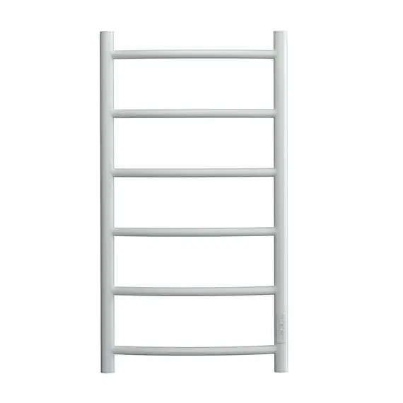 ПОЛОТЕНЦЕСУШИТЕЛЬ ЭЛЕКТРИЧЕСКИЙ POINT АФИНА PN04848W П6 400X800 ДИММЕР СПРАВА, БЕЛЫЙ