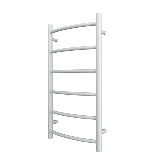 ПОЛОТЕНЦЕСУШИТЕЛЬ ЭЛЕКТРИЧЕСКИЙ POINT АФИНА PN04848W П6 400X800 ДИММЕР СПРАВА, БЕЛЫЙ