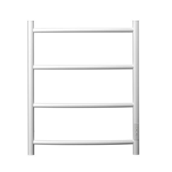 ПОЛОТЕНЦЕСУШИТЕЛЬ ЭЛЕКТРИЧЕСКИЙ POINT АФИНА PN04856W П4 500X600 ДИММЕР СПРАВА, БЕЛЫЙ
