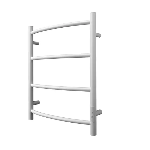 ПОЛОТЕНЦЕСУШИТЕЛЬ ЭЛЕКТРИЧЕСКИЙ POINT АФИНА PN04856W П4 500X600 ДИММЕР СПРАВА, БЕЛЫЙ