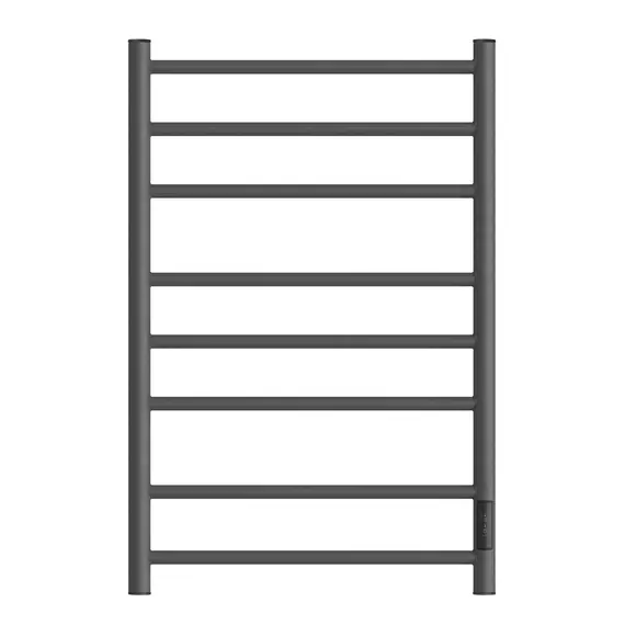 ПОЛОТЕНЦЕСУШИТЕЛЬ ЭЛЕКТРИЧЕСКИЙ POINT АВРОРА PN10858GR П8 500X800 ДИММЕР СПРАВА, ГРАФИТ ПРЕМИУМ