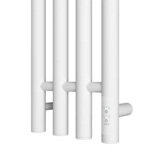 ПОЛОТЕНЦЕСУШИТЕЛЬ ЭЛЕКТРИЧЕСКИЙ POINT ДЕМЕТРА PN12832W П3 180X1200 ДИММЕР СПРАВА, БЕЛЫЙ