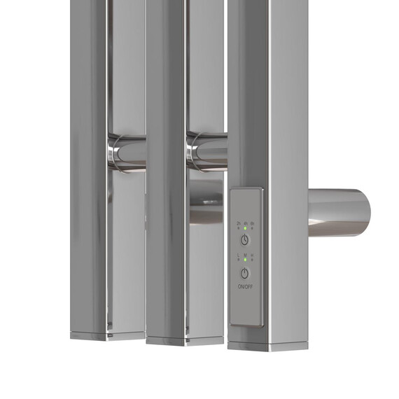 ПОЛОТЕНЦЕСУШИТЕЛЬ ЭЛЕКТРИЧЕСКИЙ POINT ГЕРМЕС PN13822 П3 120X1200 ДИММЕР СПРАВА, ХРОМ