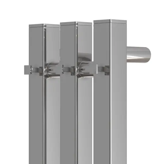 ПОЛОТЕНЦЕСУШИТЕЛЬ ЭЛЕКТРИЧЕСКИЙ POINT ГЕРМЕС PN13822 П3 120X1200 ДИММЕР СПРАВА, ХРОМ