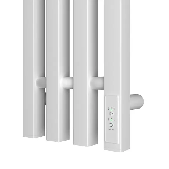 ПОЛОТЕНЦЕСУШИТЕЛЬ ЭЛЕКТРИЧЕСКИЙ POINT ГЕРМЕС PN13832W П3 180X1200 ДИММЕР СПРАВА, БЕЛЫЙ