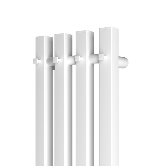 ПОЛОТЕНЦЕСУШИТЕЛЬ ЭЛЕКТРИЧЕСКИЙ POINT ГЕРМЕС PN13832W П3 180X1200 ДИММЕР СПРАВА, БЕЛЫЙ