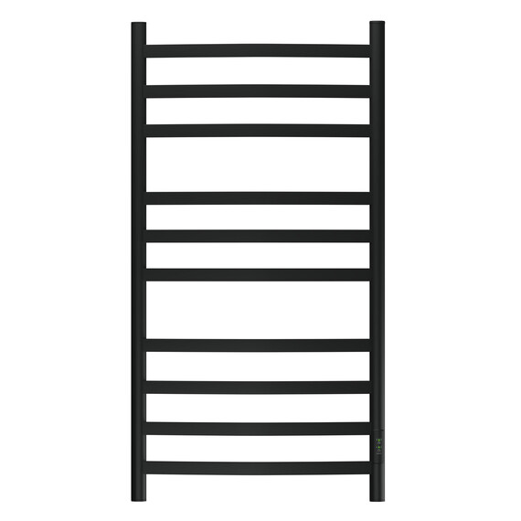 ПОЛОТЕНЦЕСУШИТЕЛЬ ЭЛЕКТРИЧЕСКИЙ POINT АНТЕЯ PN17850B П10 500X1000, ДИММЕР СПРАВА, ЧЕРНЫЙ