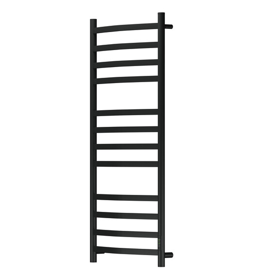 ПОЛОТЕНЦЕСУШИТЕЛЬ ЭЛЕКТРИЧЕСКИЙ POINT АНТЕЯ PN17852B П12 500X1200, ДИММЕР СПРАВА, ЧЕРНЫЙ