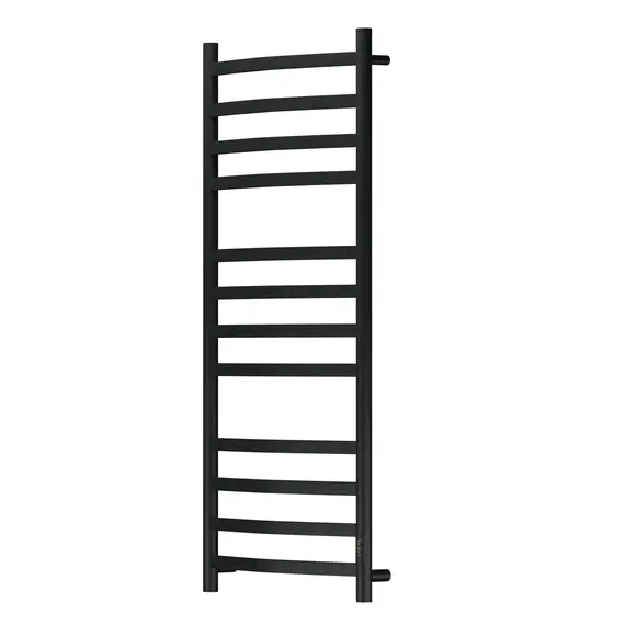 ПОЛОТЕНЦЕСУШИТЕЛЬ ЭЛЕКТРИЧЕСКИЙ POINT АНТЕЯ PN17852B П12 500X1200, ДИММЕР СПРАВА, ЧЕРНЫЙ