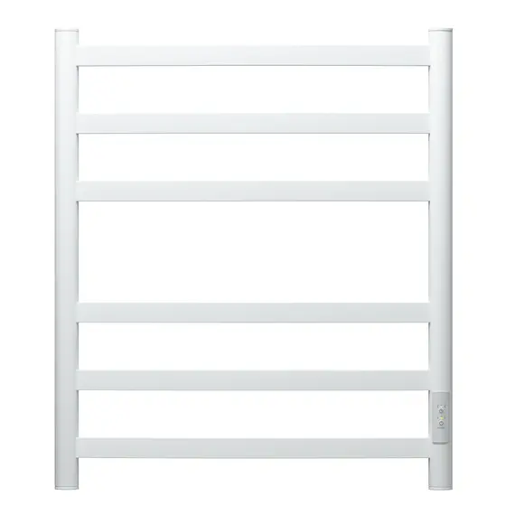 ПОЛОТЕНЦЕСУШИТЕЛЬ ЭЛЕКТРИЧЕСКИЙ POINT АНТЕЯ PN17856W П6 500X600, ДИММЕР СПРАВА, БЕЛЫЙ