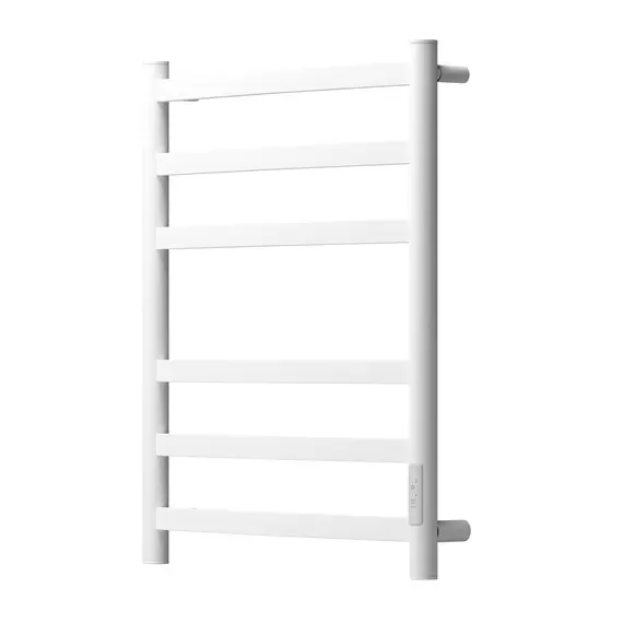 ПОЛОТЕНЦЕСУШИТЕЛЬ ЭЛЕКТРИЧЕСКИЙ POINT АНТЕЯ PN17856W П6 500X600, ДИММЕР СПРАВА, БЕЛЫЙ