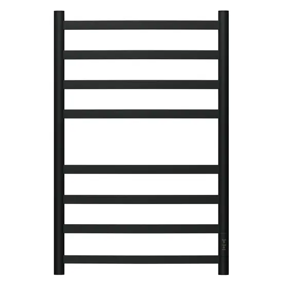 ПОЛОТЕНЦЕСУШИТЕЛЬ ЭЛЕКТРИЧЕСКИЙ POINT АНТЕЯ PN17858B П8 500X800, ДИММЕР СПРАВА, ЧЕРНЫЙ