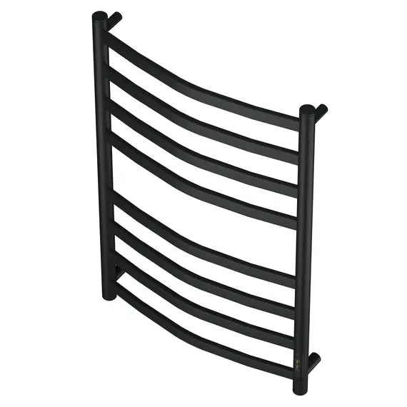 ПОЛОТЕНЦЕСУШИТЕЛЬ ЭЛЕКТРИЧЕСКИЙ POINT АНТЕЯ PN17858B П8 500X800, ДИММЕР СПРАВА, ЧЕРНЫЙ